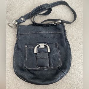 Leather crossbody bag